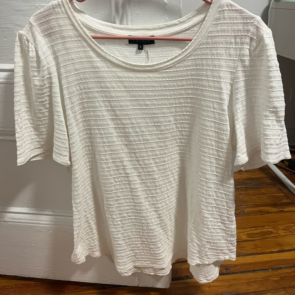 1.State Textured T Shirt